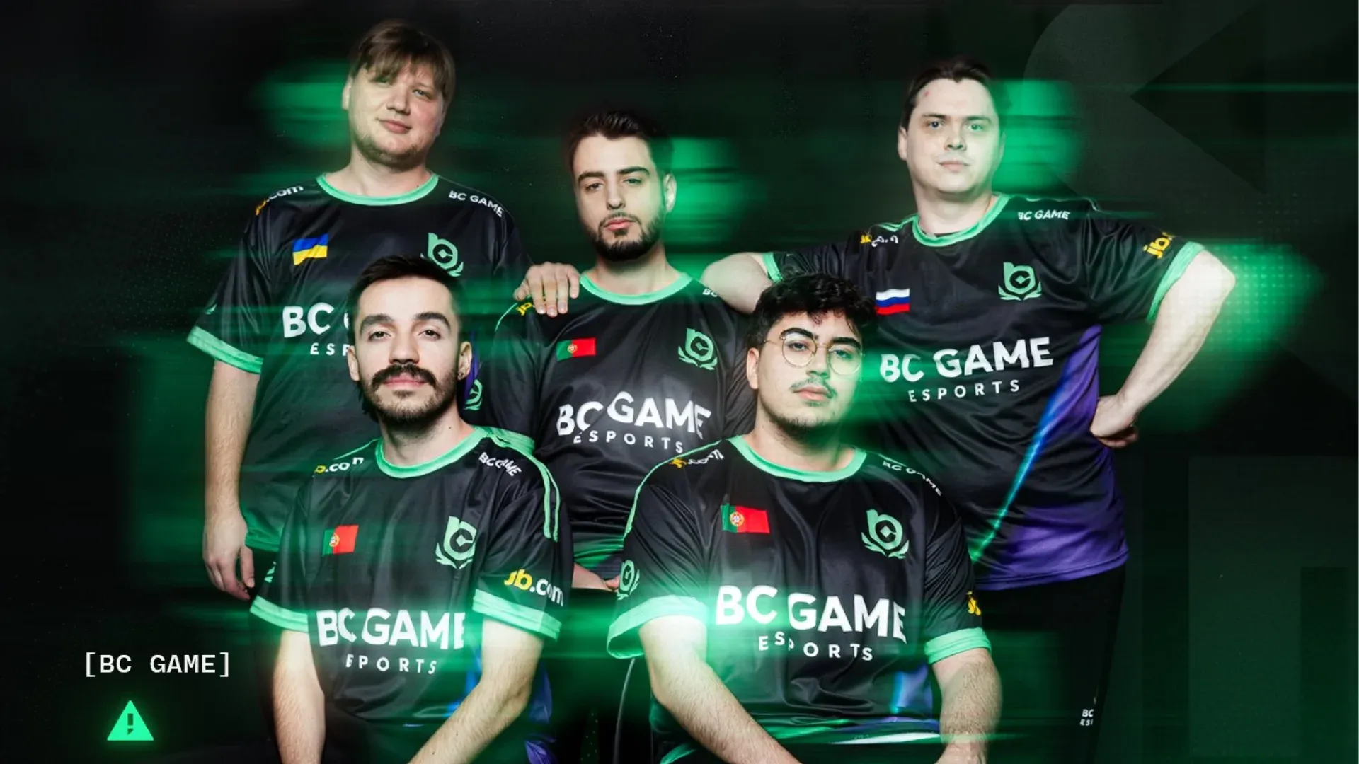 BC.Game's IEM Krakow roster (Image Source: BC.Game)