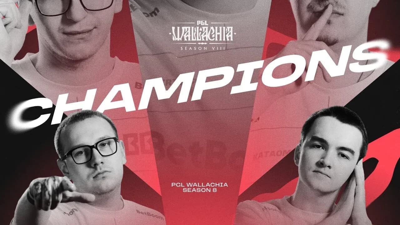 BetBoom Team são os Campeões do PGL Wallachia Season 8
