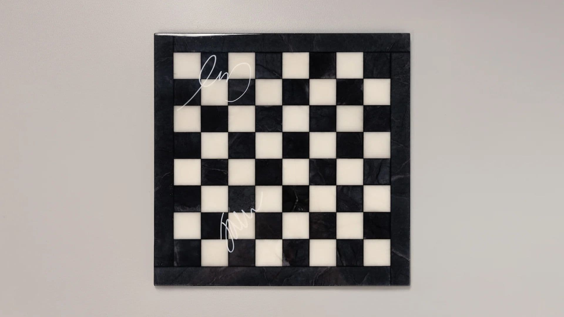 Faker x Chovy EWC 2026 chessboard