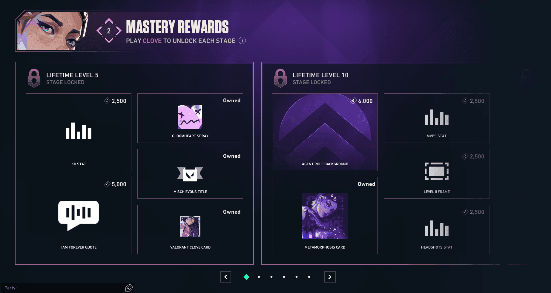 At Lifetime Level 5, you unlock the first of rewards. Credit: Riot Games