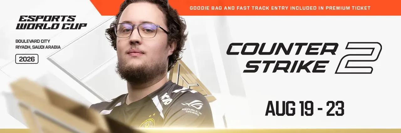 CS2 at Esports World Cup 2026: Format, Prize Pool, and More