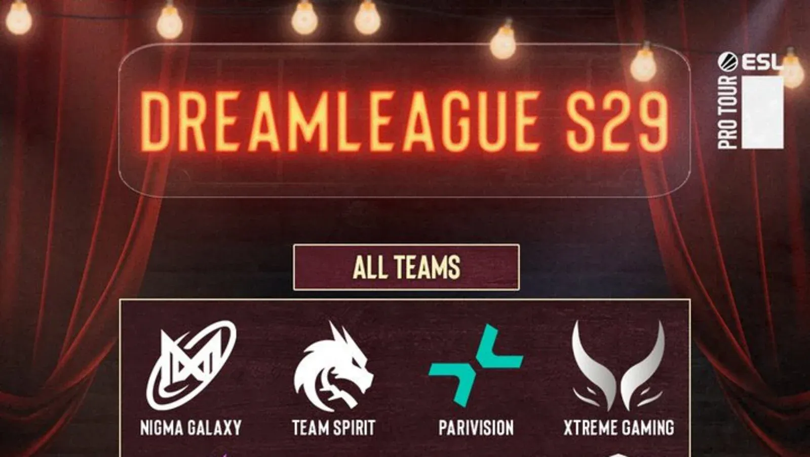 DreamLeague Season 29 Lineup Revealed