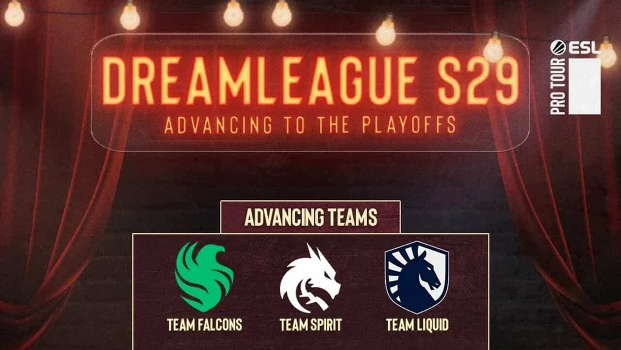 DreamLeague Season 29: Group Stage Results and Playoff Schedule