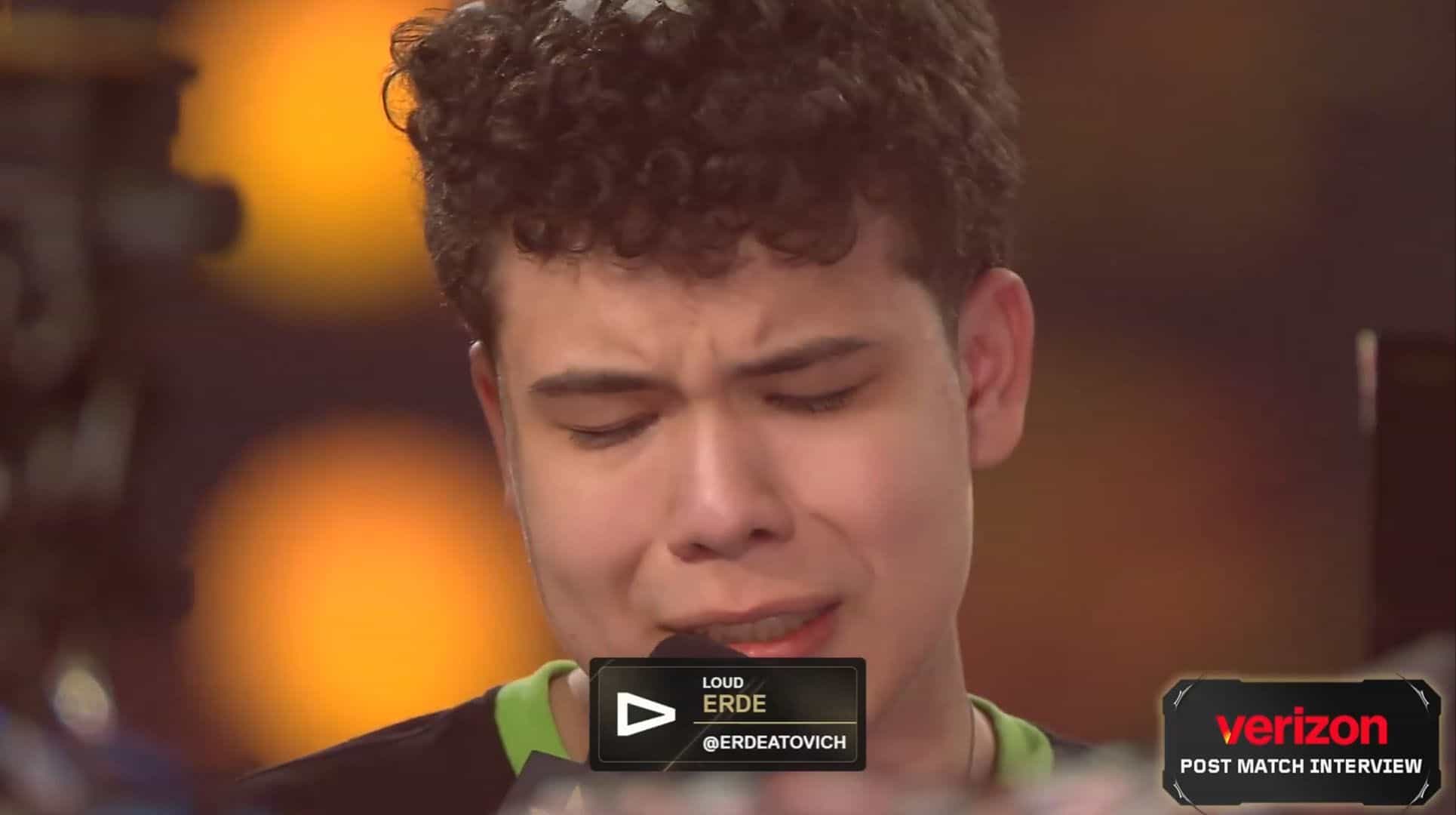 LOUD's erde Dedicates World Title to Late Mother: 'I Only Play for Her'