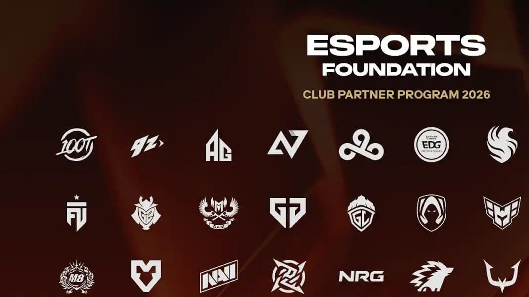 The Esports Foundation Partner Program is an unique opportunity for teams to expand their brand.