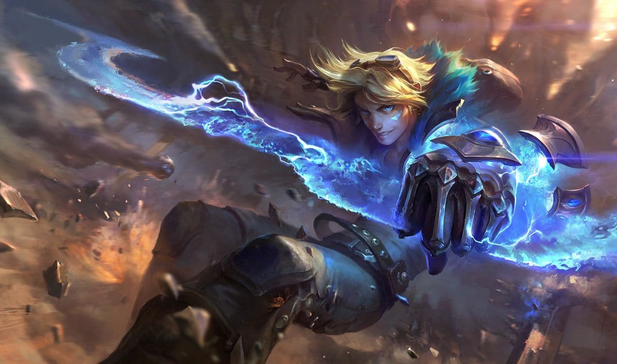 One of the most popular champions in League of Legends, Ezreal's journeys shaped his life's path. Credit: Riot Games