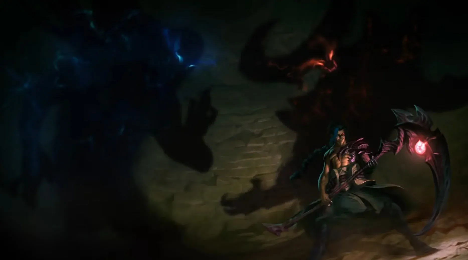 Kayn vs Rhaast: briga insana pelo corpo!