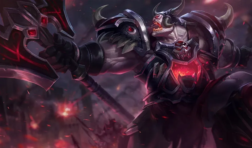 Using Sion's kit smartly turns him from a mere meatshield into an incredibly oppressive presence in team fights. Credit: Riot Games