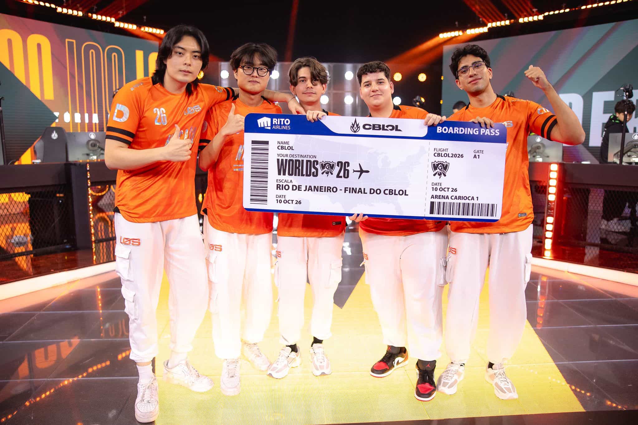 LOS Secures CBLOL's First Worlds 2026 Spot