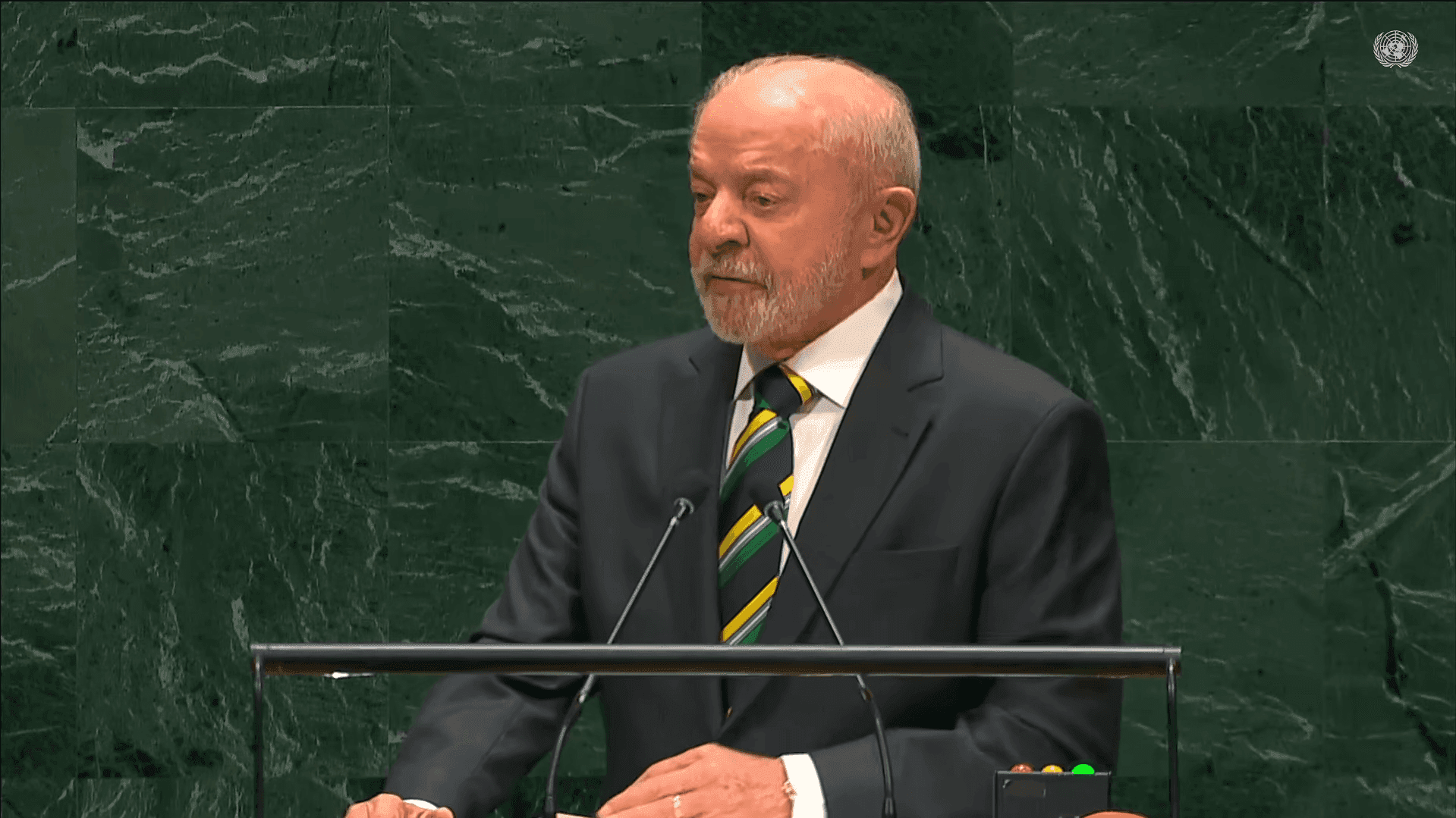 Brazil's Luiz Inácio Lula da Silva addressing the UN, September 2026 (Image Source: Luiz Inácio Lula da Silva/United Nations)