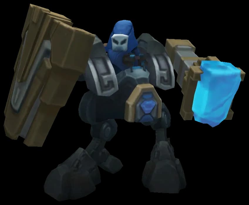 If you manage to take down the enemy team's inhibitor, these bad boys will start spawning and march down the lane. Credit: Riot Games