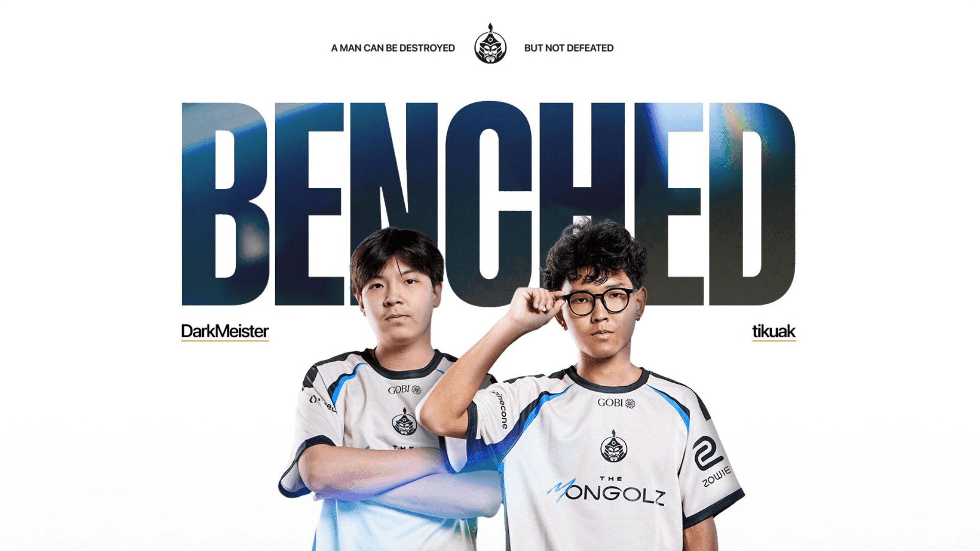 The MongolZ Bench DarkMeister and tikuak Just Two Months After Roster Rebuild