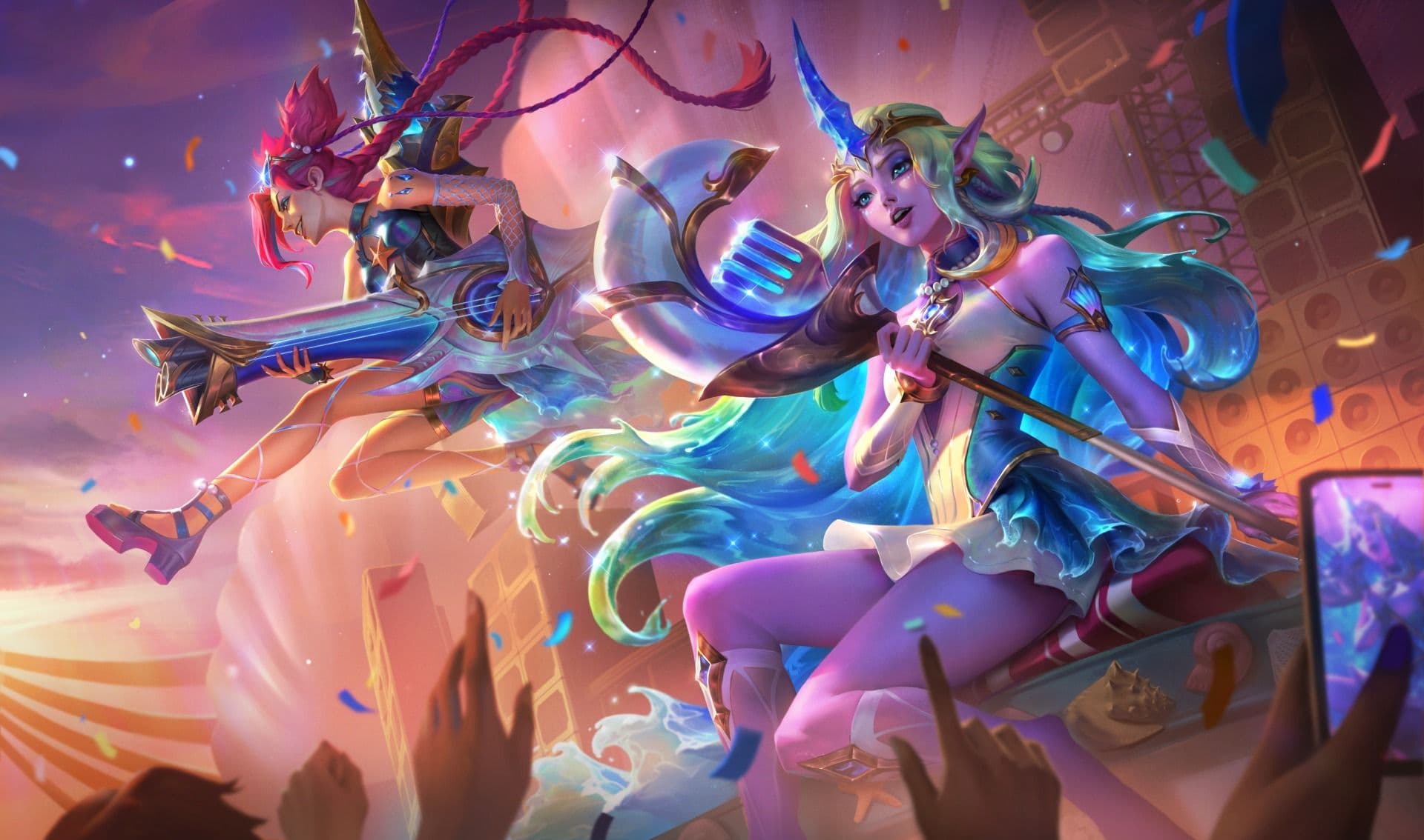 Jinx e Soraka Canção do Oceano