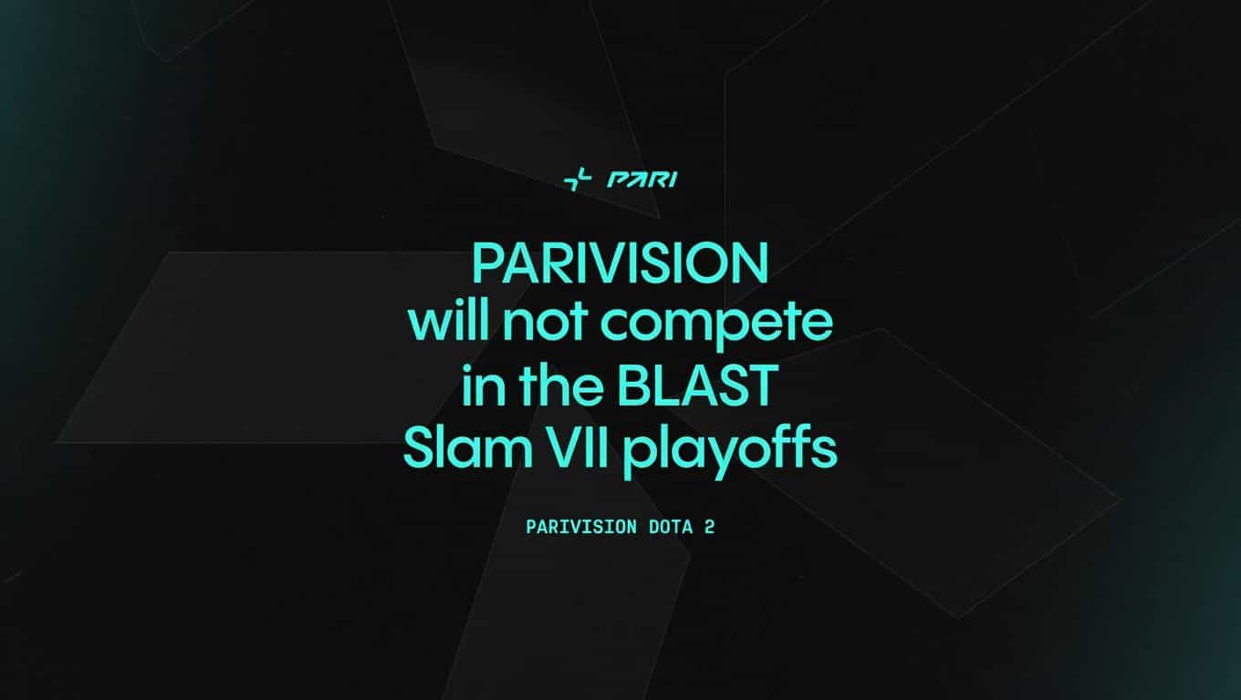 PARIVISION Will Miss BLAST Slam VII Due to Visa Issues