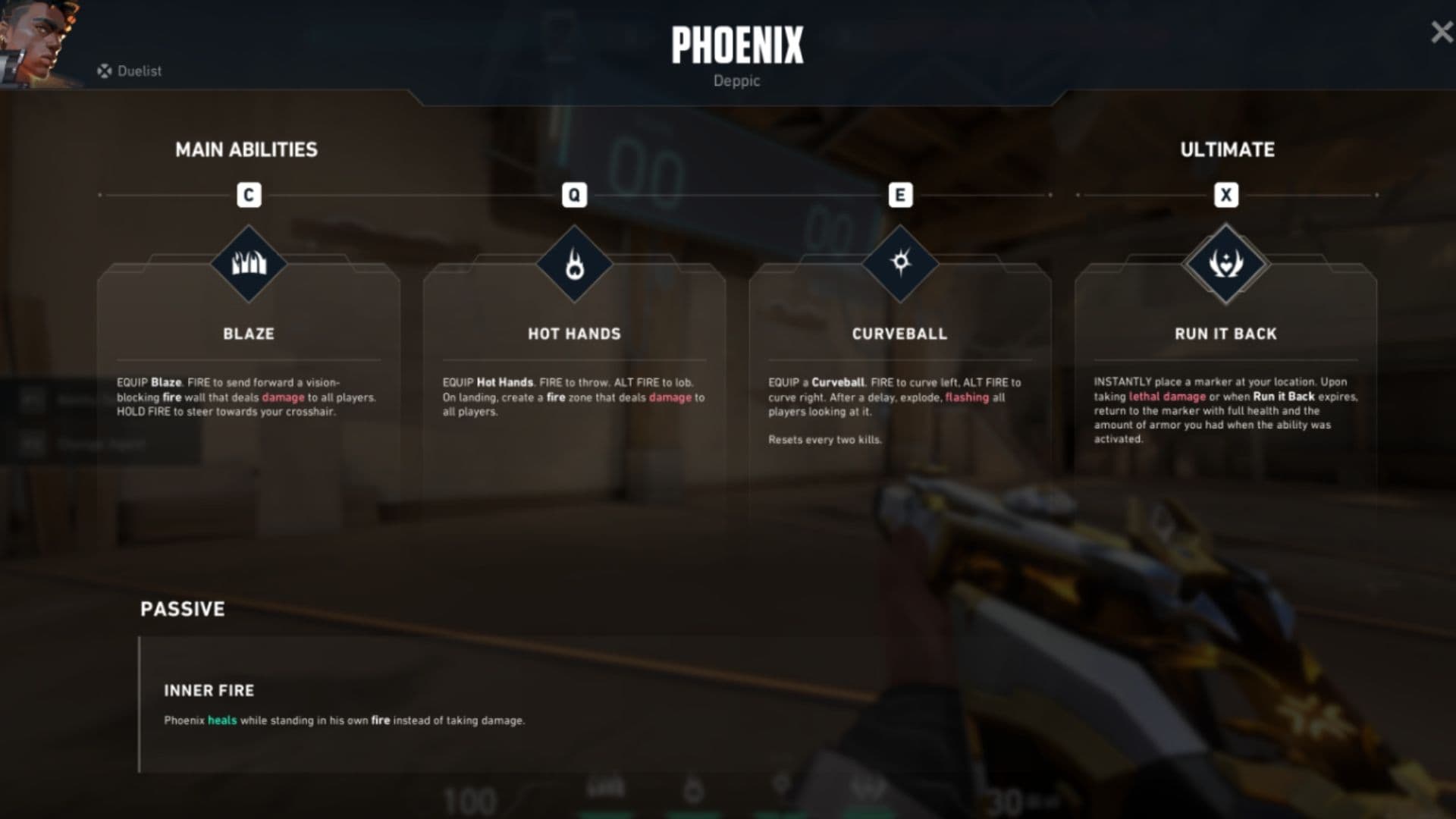 New ability descriptions for Phoenix in Patch 13.09 (Image Source: Riot Games)