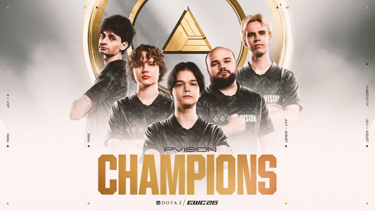 PVISION Are the Esports World Cup 2026 Champions