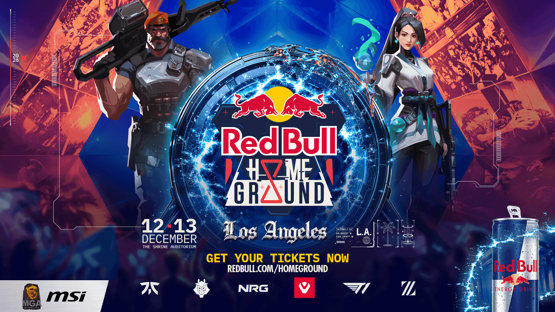 Red Bull Home Ground 2026 Leva Final Mundial de VALORANT a Los Angeles