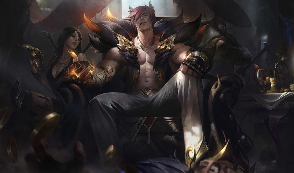 Sett is a tall, imposing figure, ruling Ionia's underground through strength. Credit: Riot Games