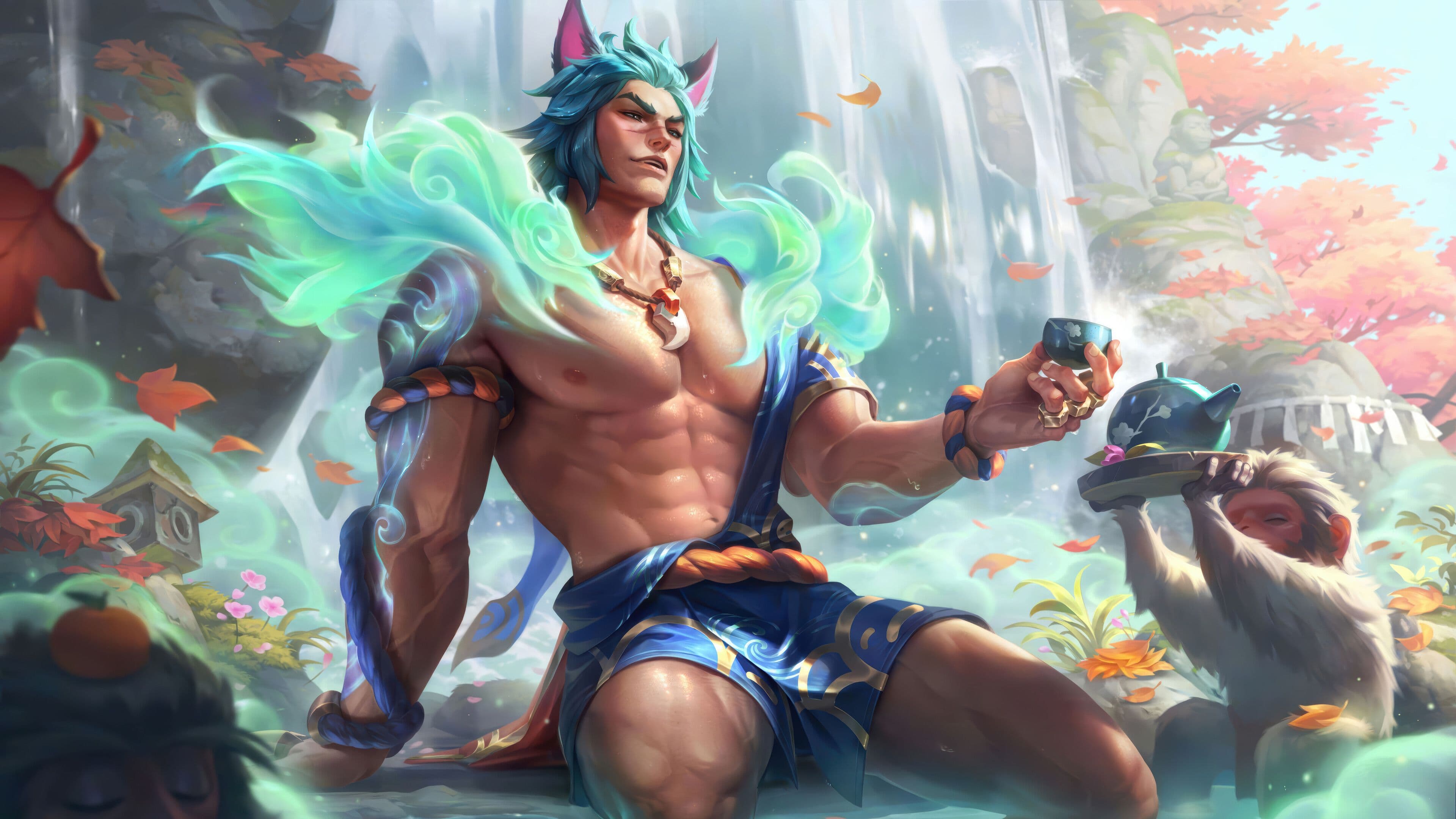 Spirit Blossom Sett League of Legends splash art