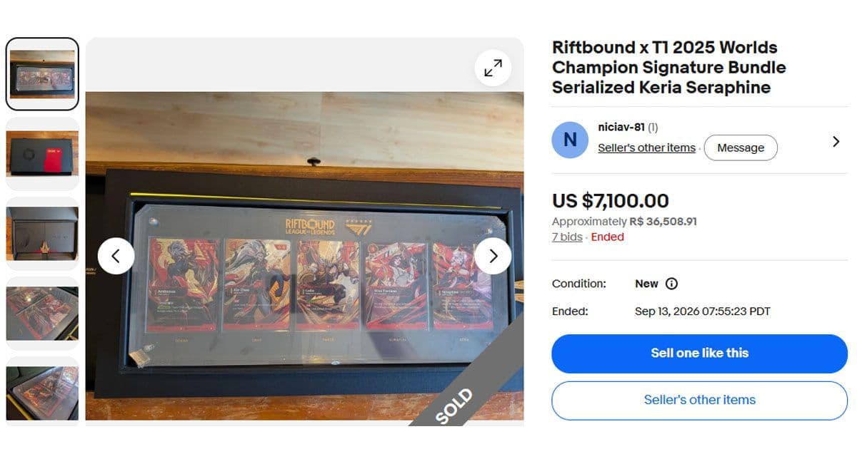 T1 deck for sale on eBay (Image: eBay)