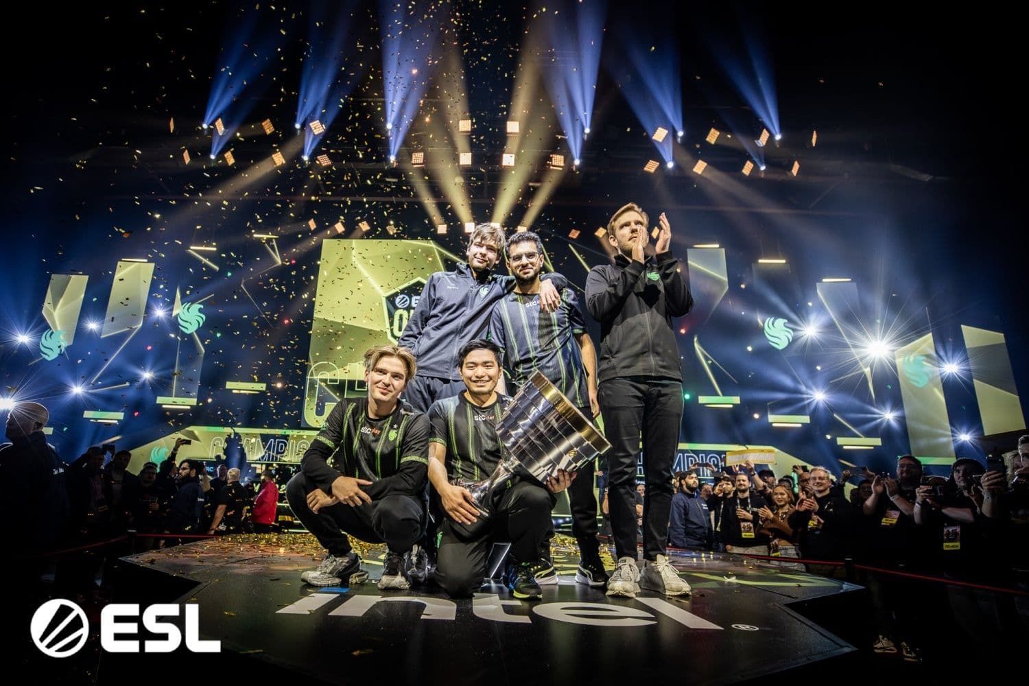 Team Falcons won most ESL Pro Tour events in 2024.