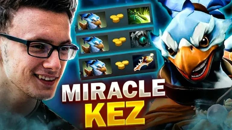 Video: MIRACLE Kez FIRST Pro Gameplay Dota 2 Patch 7.37d