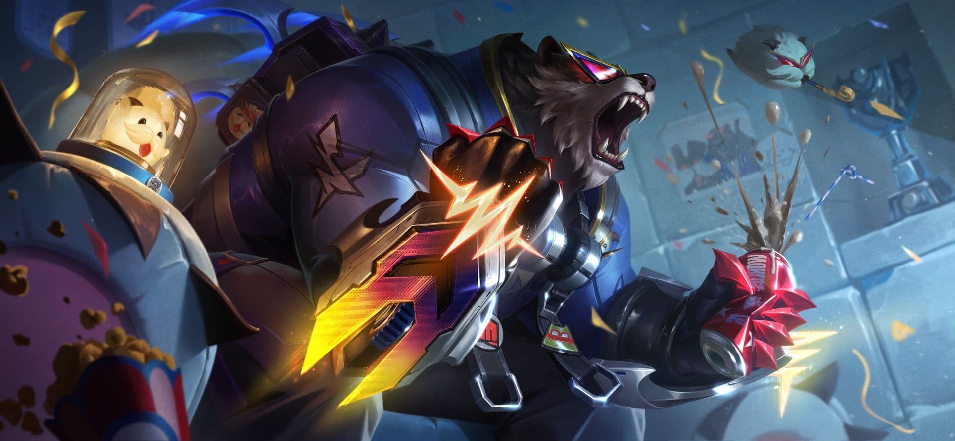 Wild Rift exclusive customizable Volibear skin (Image Source: Riot Games)