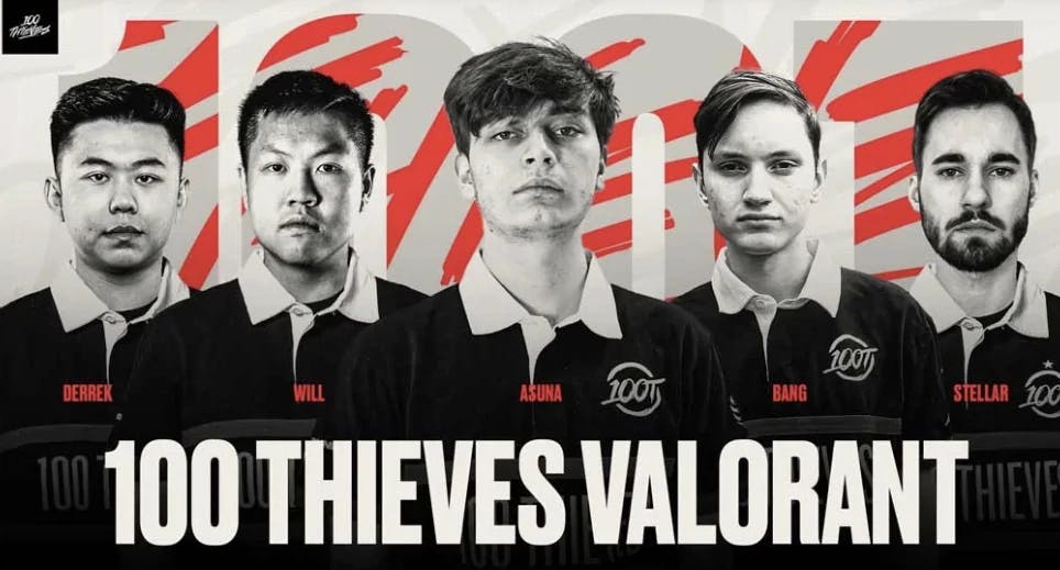 Primeiro assalto: a nova lista do VALORANT do 100 Thieves chega com tudo no Red Bull Home Ground