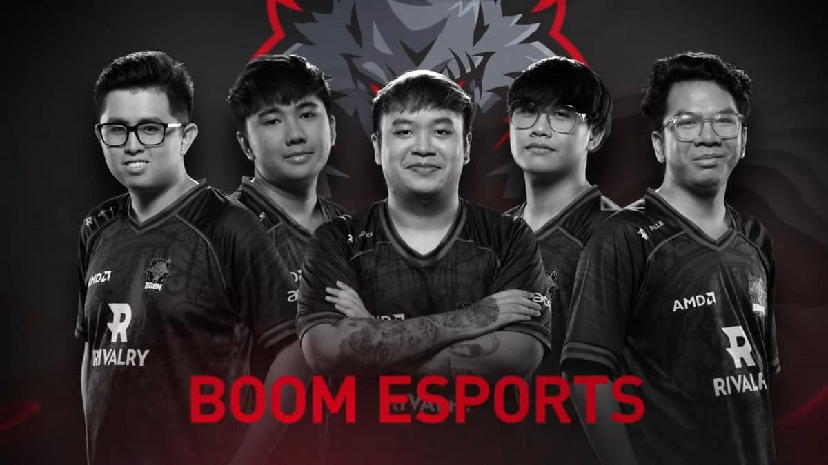 Elenco da BOOM Esports no International de 2022