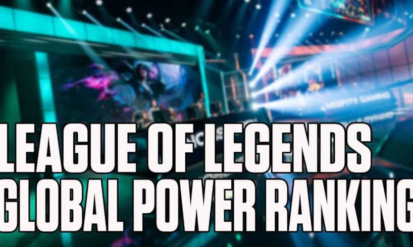 Introduzindo o Global Power Rankings de LoL Esports, Movido pela AWS