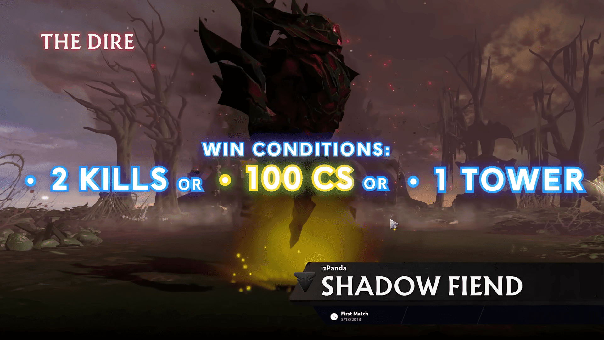 Condições de vitória na disputa do Team Liquid