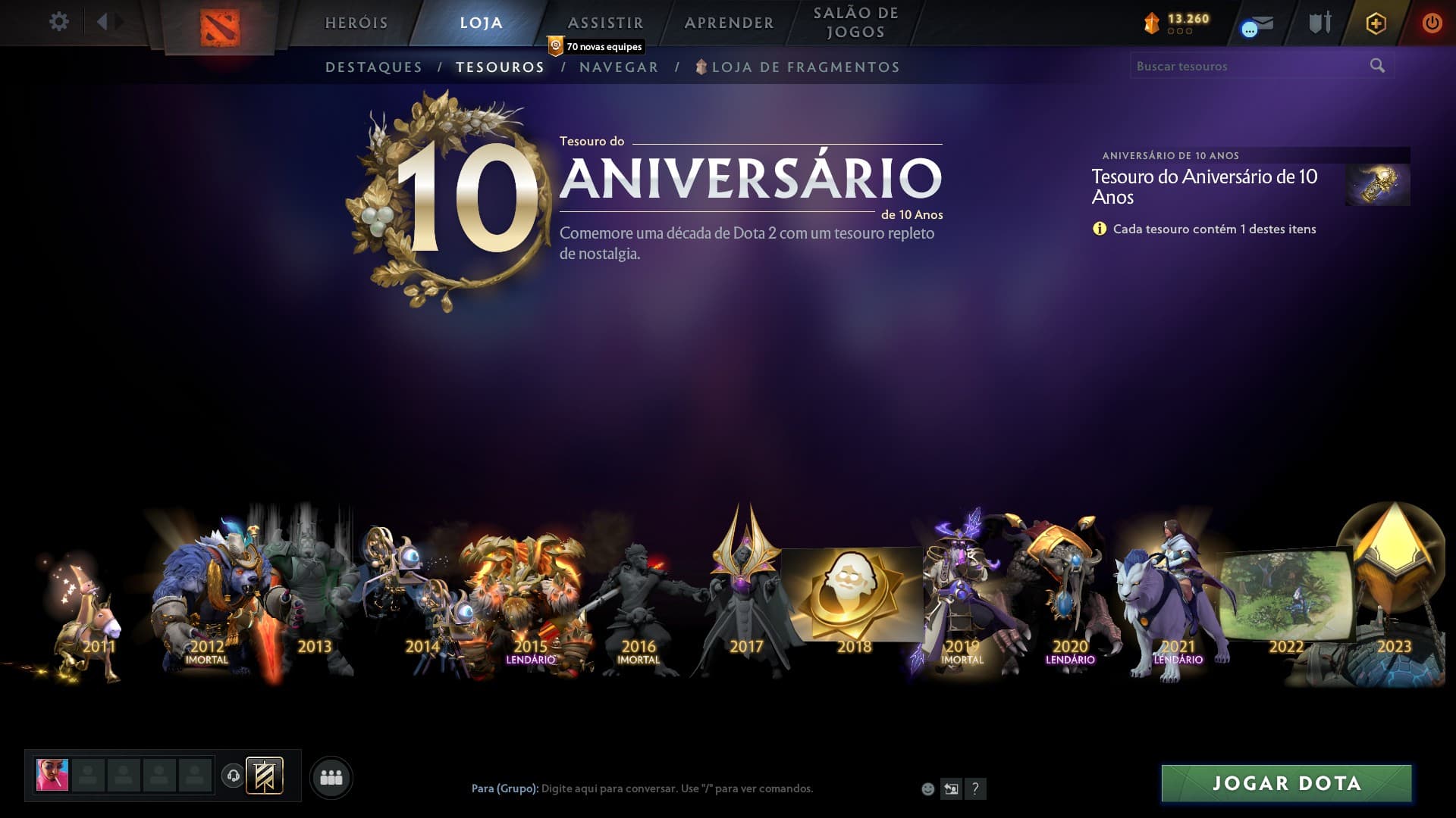 Evento de aniversário e concurso de cosplay