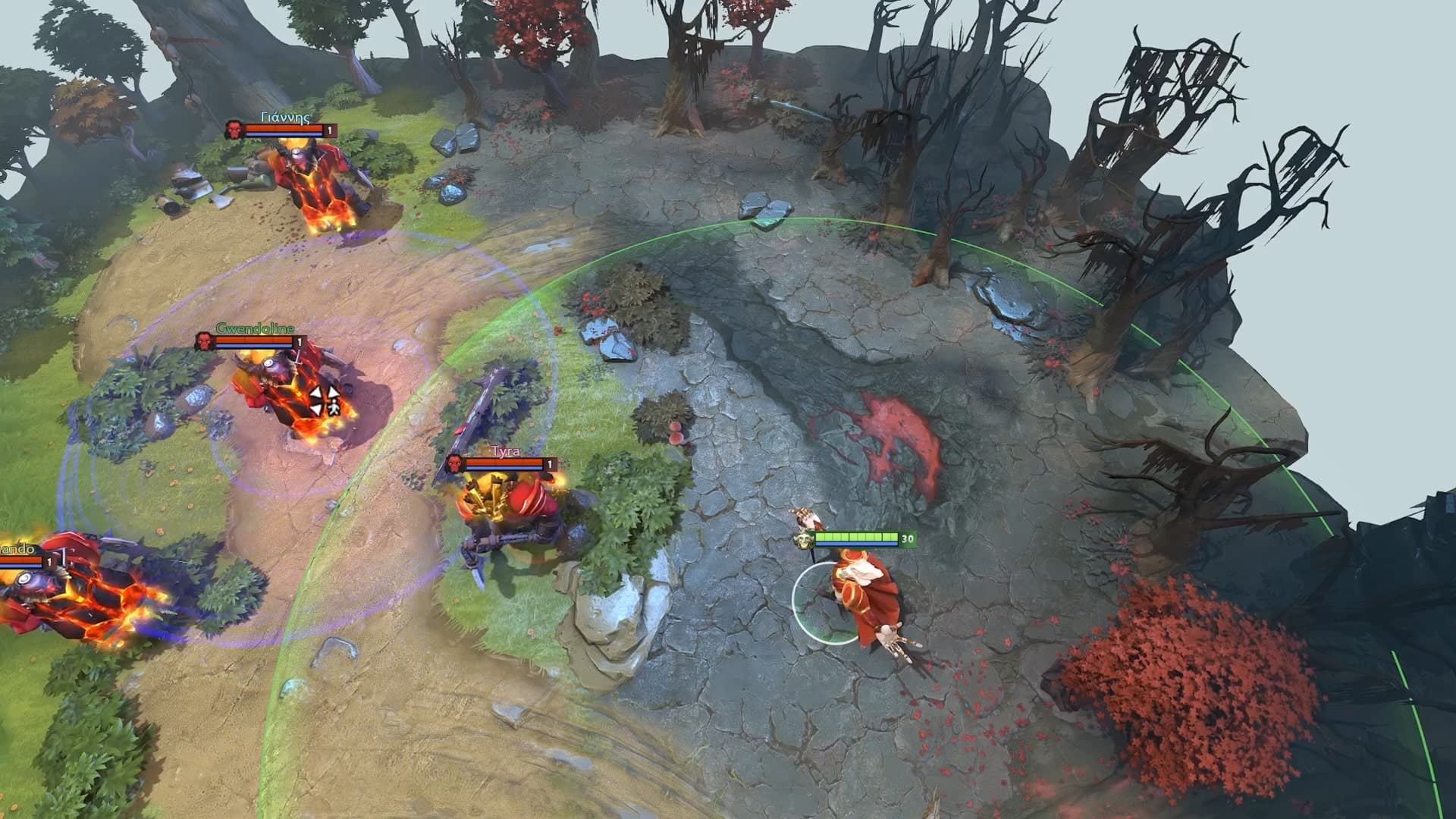 É uma habilidade bastante útil pra salvar aliados.