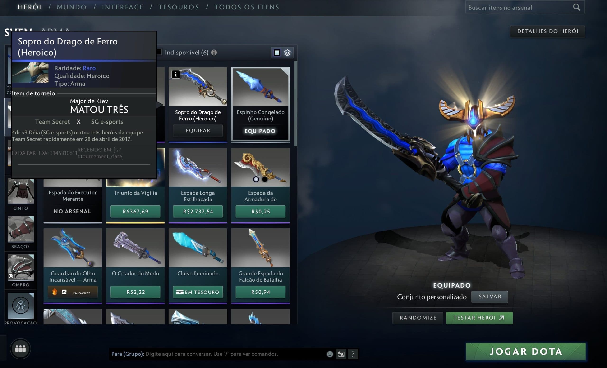 Brasil brilhou no major mais assistido até hoje.