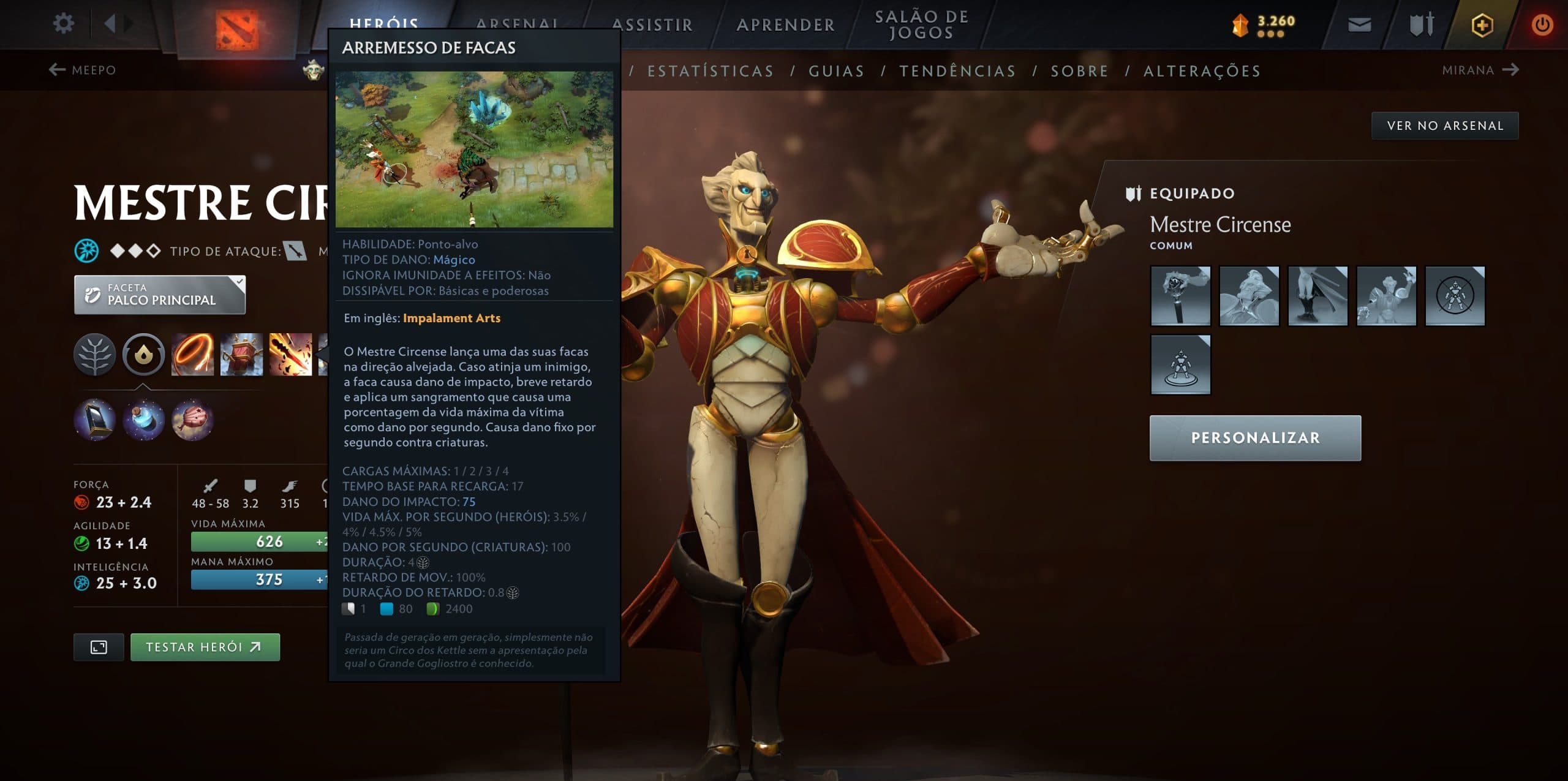 O Ringmaster tem um belo alcance disponível.