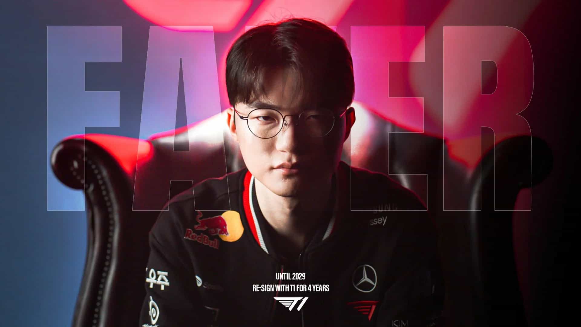 Faker Renova com a T1 até 2029