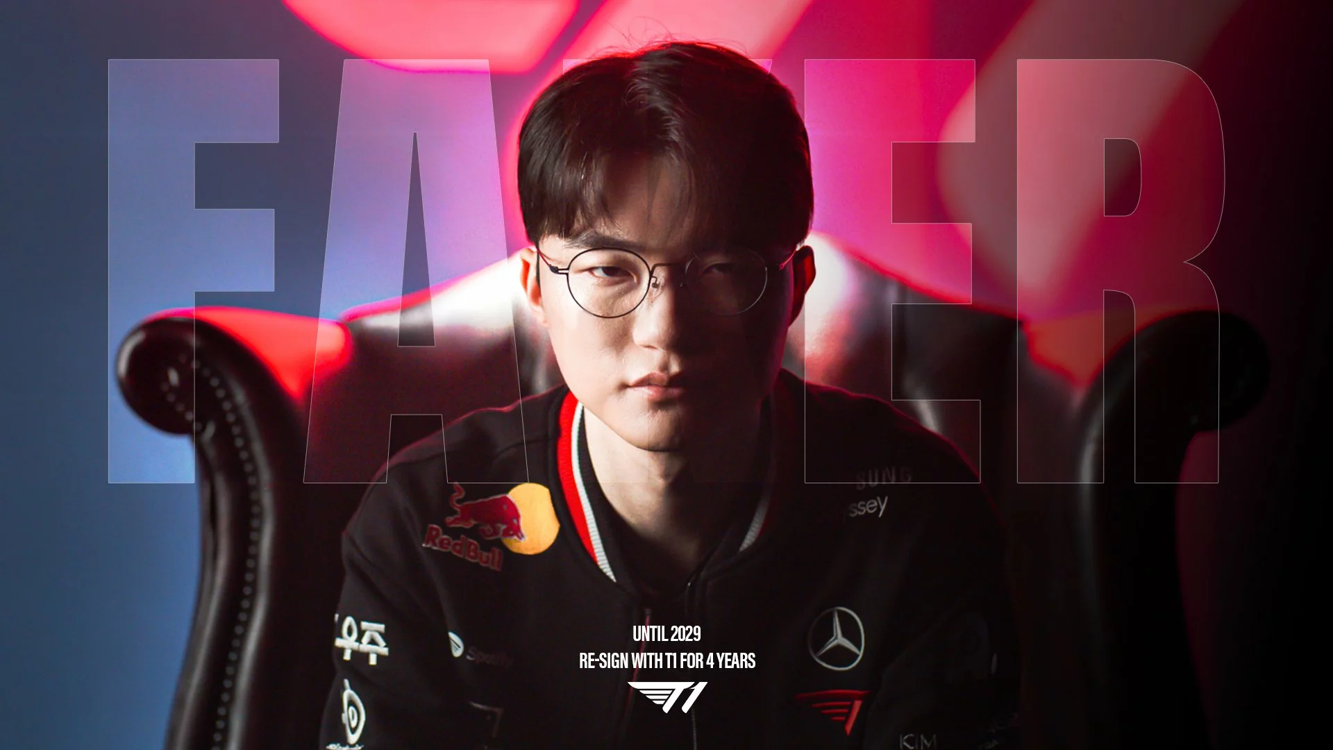 Faker Renova com a T1 até 2029