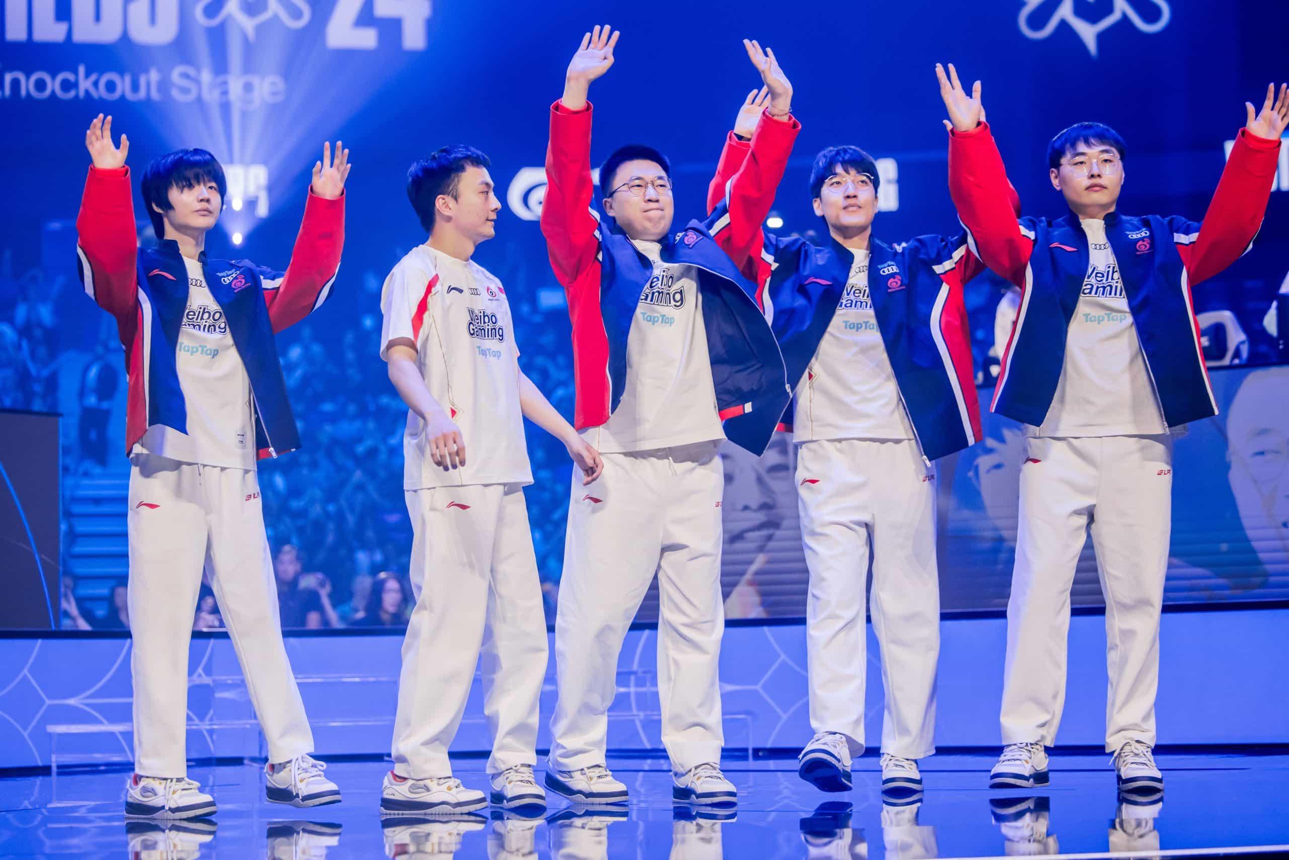 Weibo Gaming acaba com as chances da LNG para as semifinais do Worlds 2024