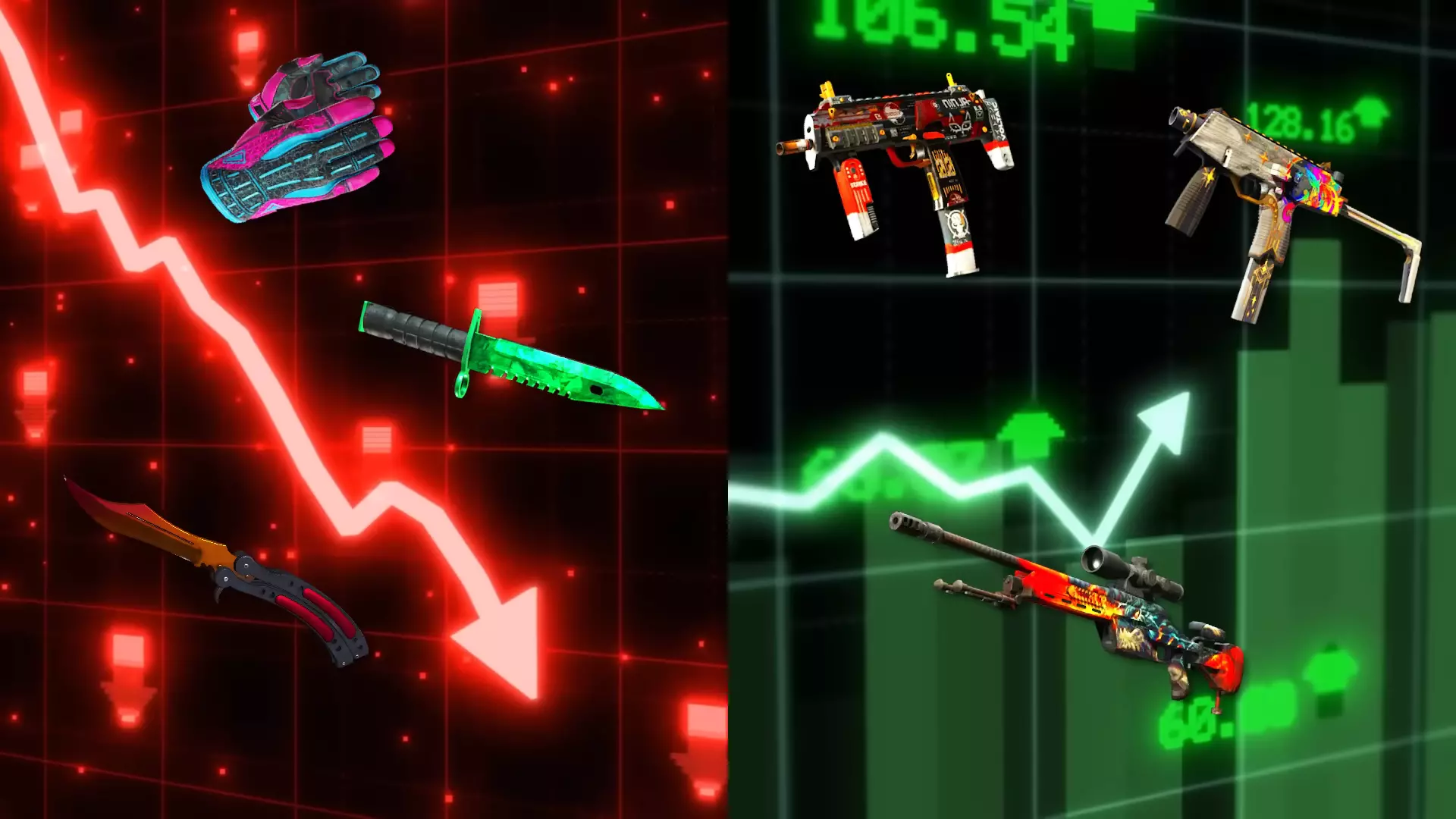 A Valve matou o mercado de Skins do Counter-Strike 2? O impacto do Trade Up de Ouro