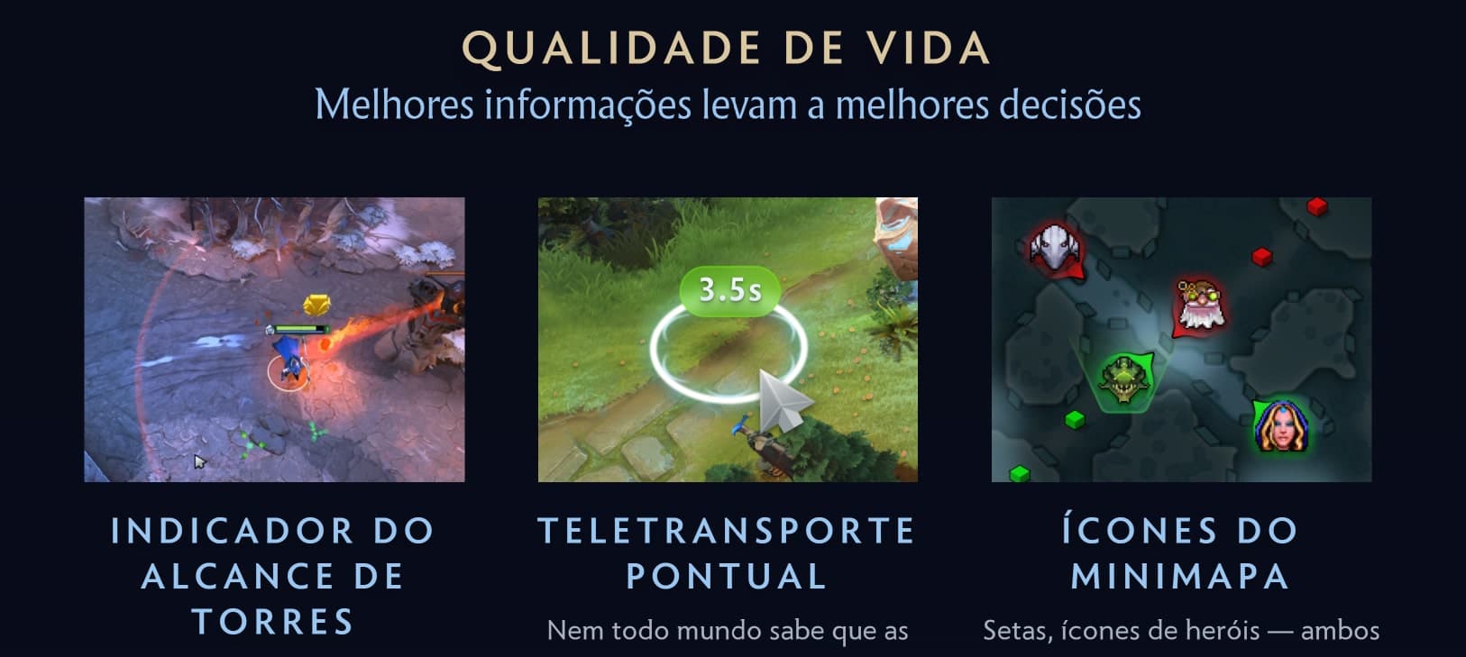 A atualização trouxe várias mudanças de qualidade de vida.