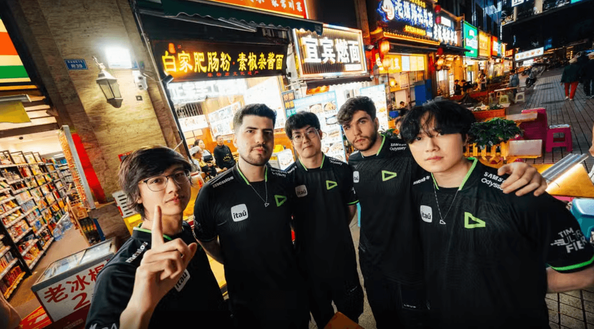 LOUD mostra bom nível técnico contra TES no MSI 2024