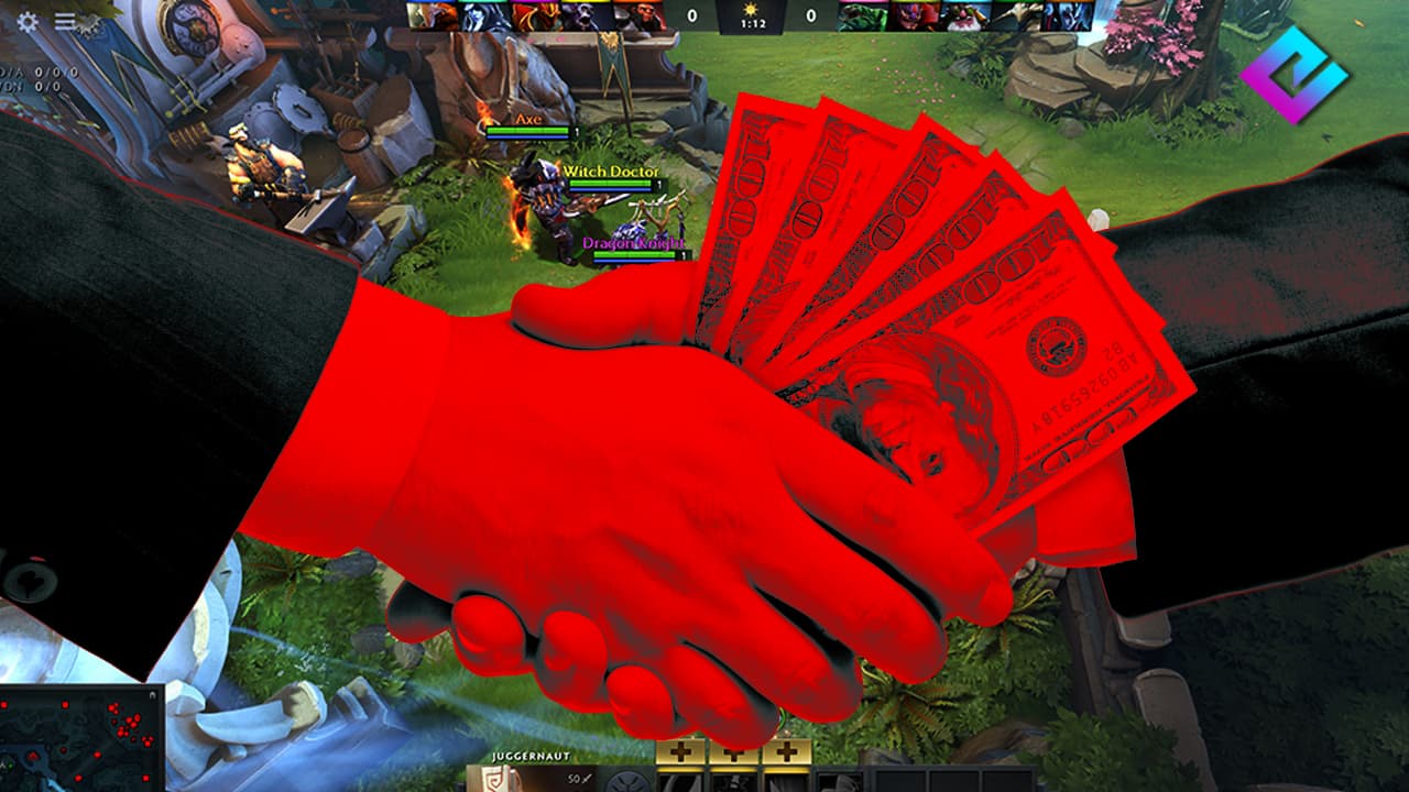 O início dessa "doença" foi com dinheiro, mas hoje o MMR também é moeda corrente no matchfixing.