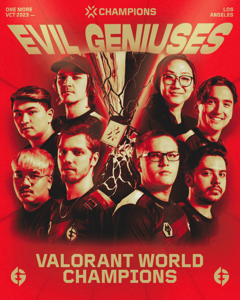 Evil Geniuses são os campeões do VALORANT Champions 2023