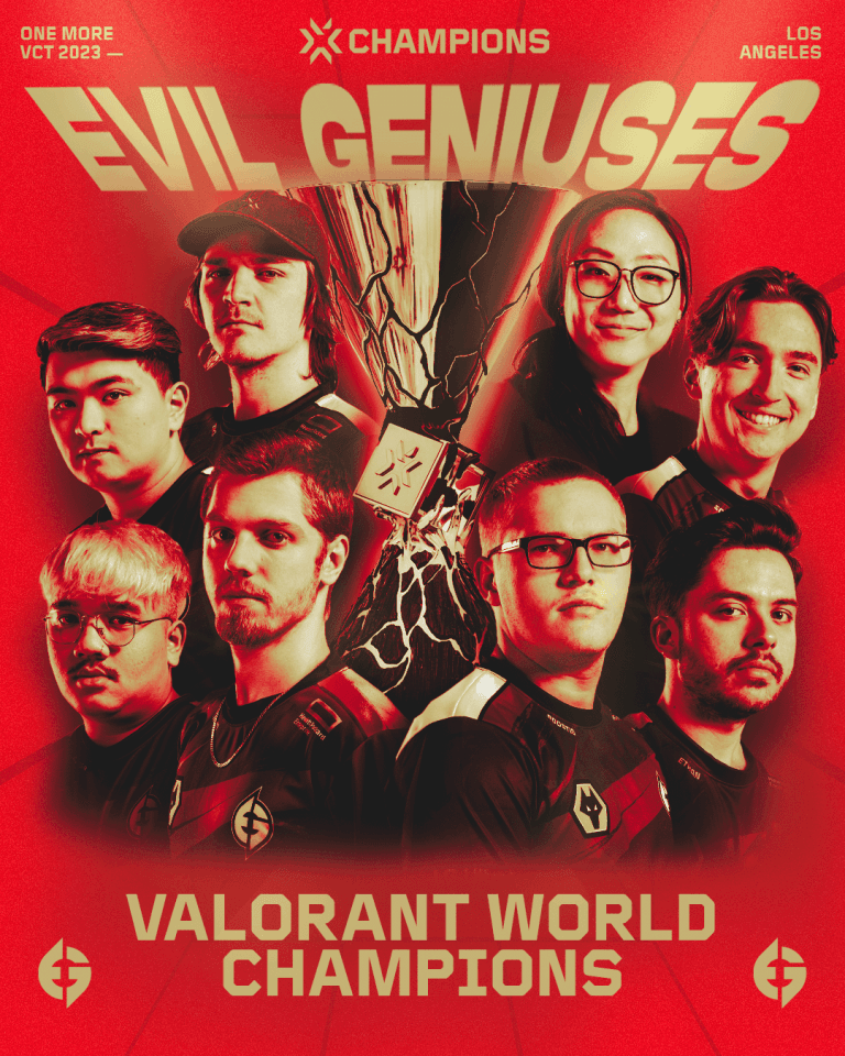 Evil Geniuses são os campeões do VALORANT Champions 2023
