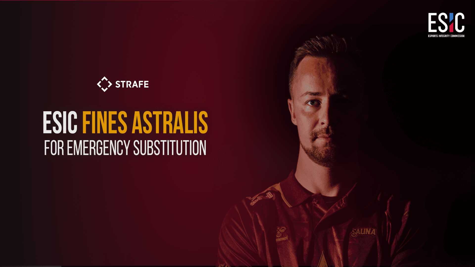 ESIC multa Astralis em 15 mil dólares