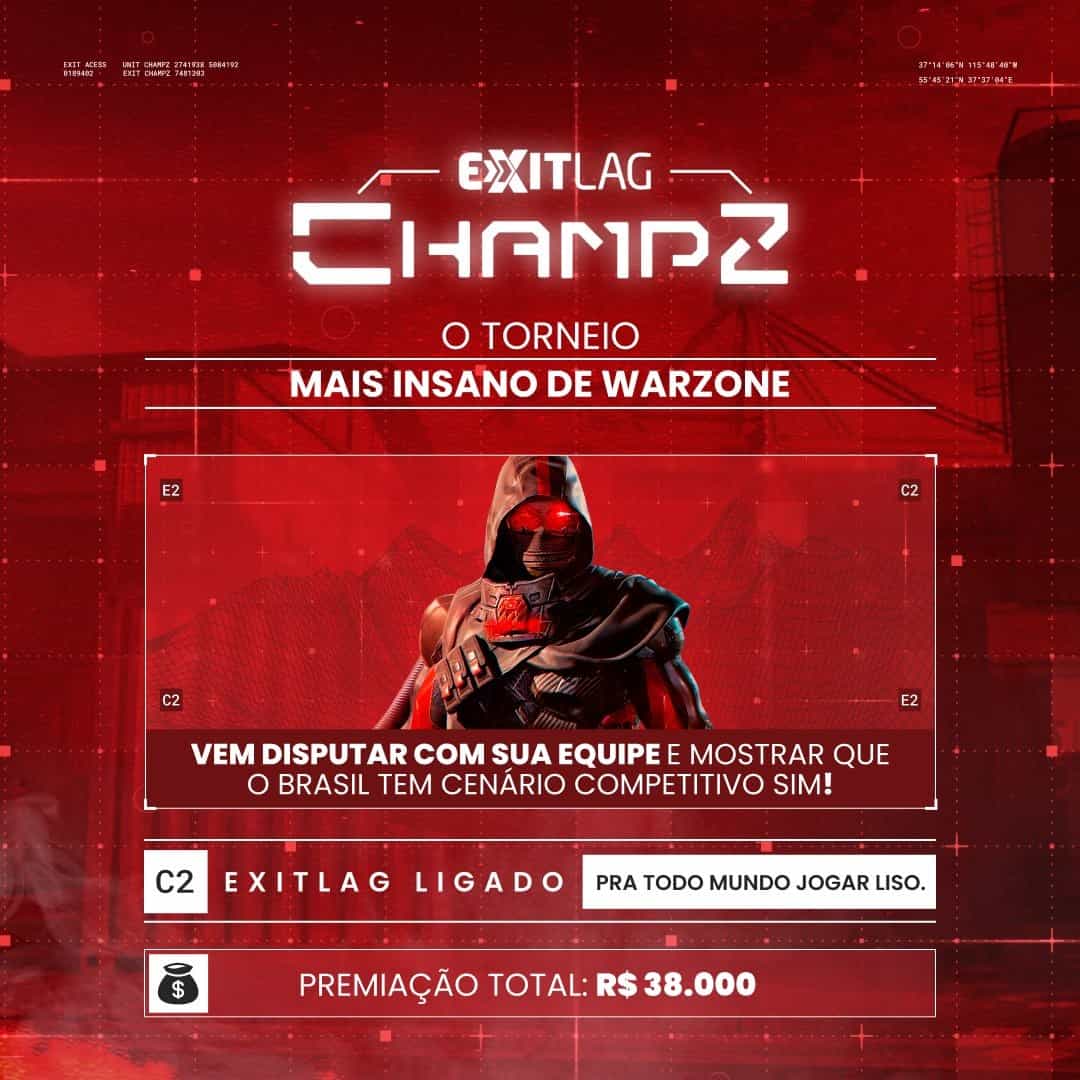 ExitLag Anuncia ChampZ, o maior Campeonato Nacional com R$ 38 Mil em Premiação