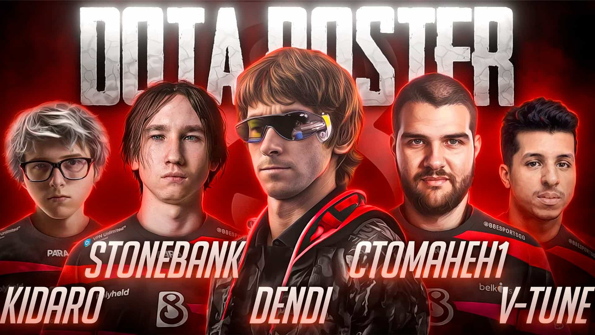Dendi de volta: Equipe B8 pronta para o TI 2023