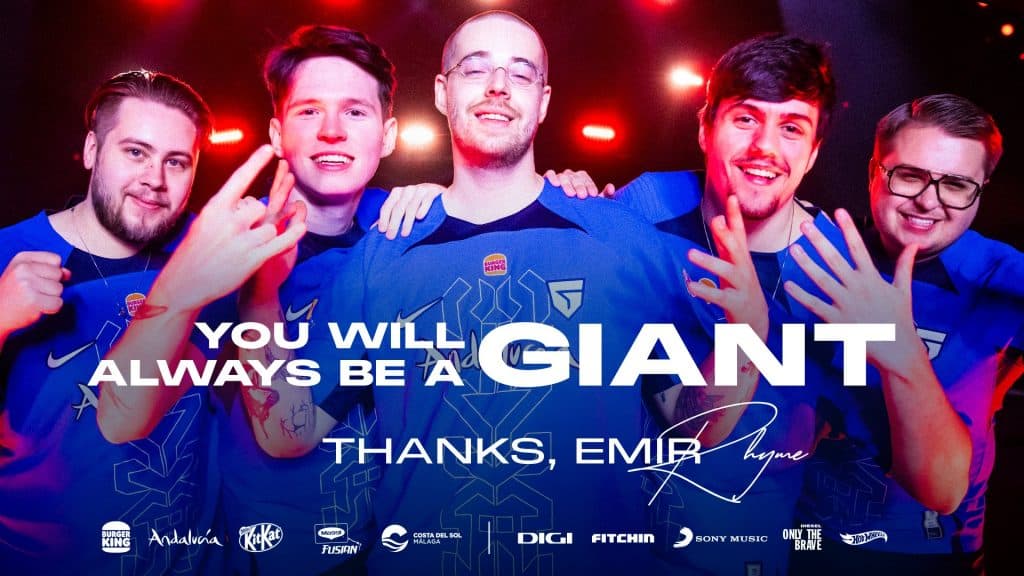 Rhyme, da Giants, se aposenta do Valorant