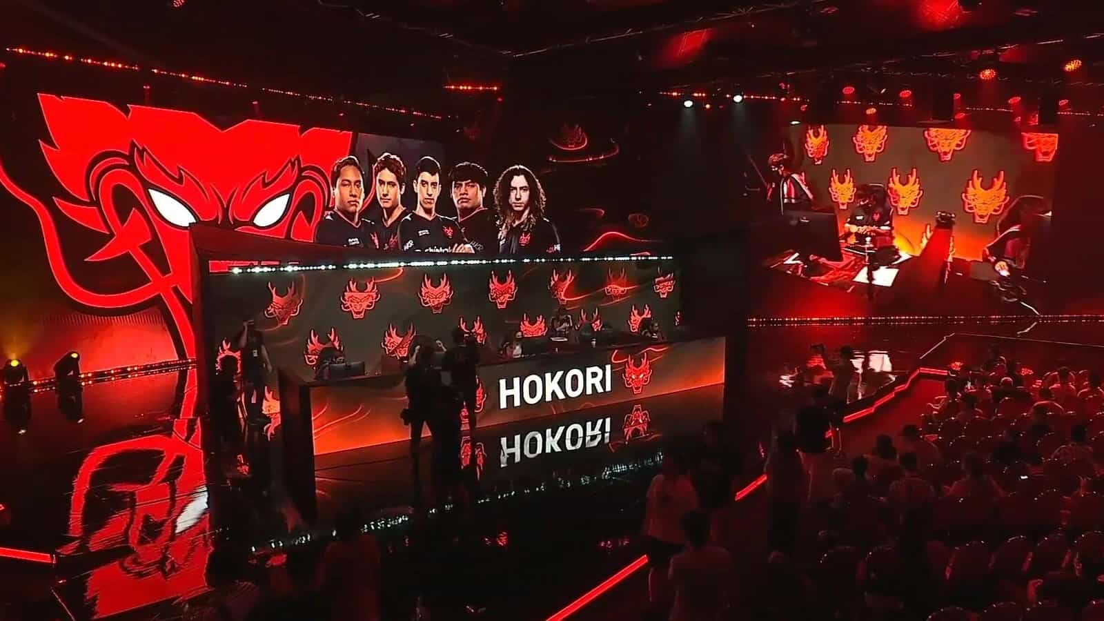 Hokori está jogando em torneio com elenco diferente do TI