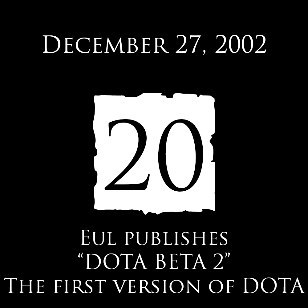 Eul lançou primeira versão de Dota 20 anos atrás